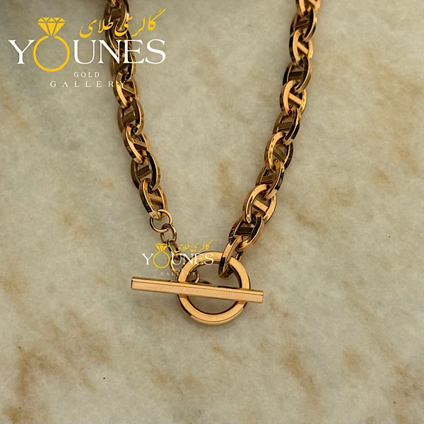 گردنبند طلا هرمس قفل T